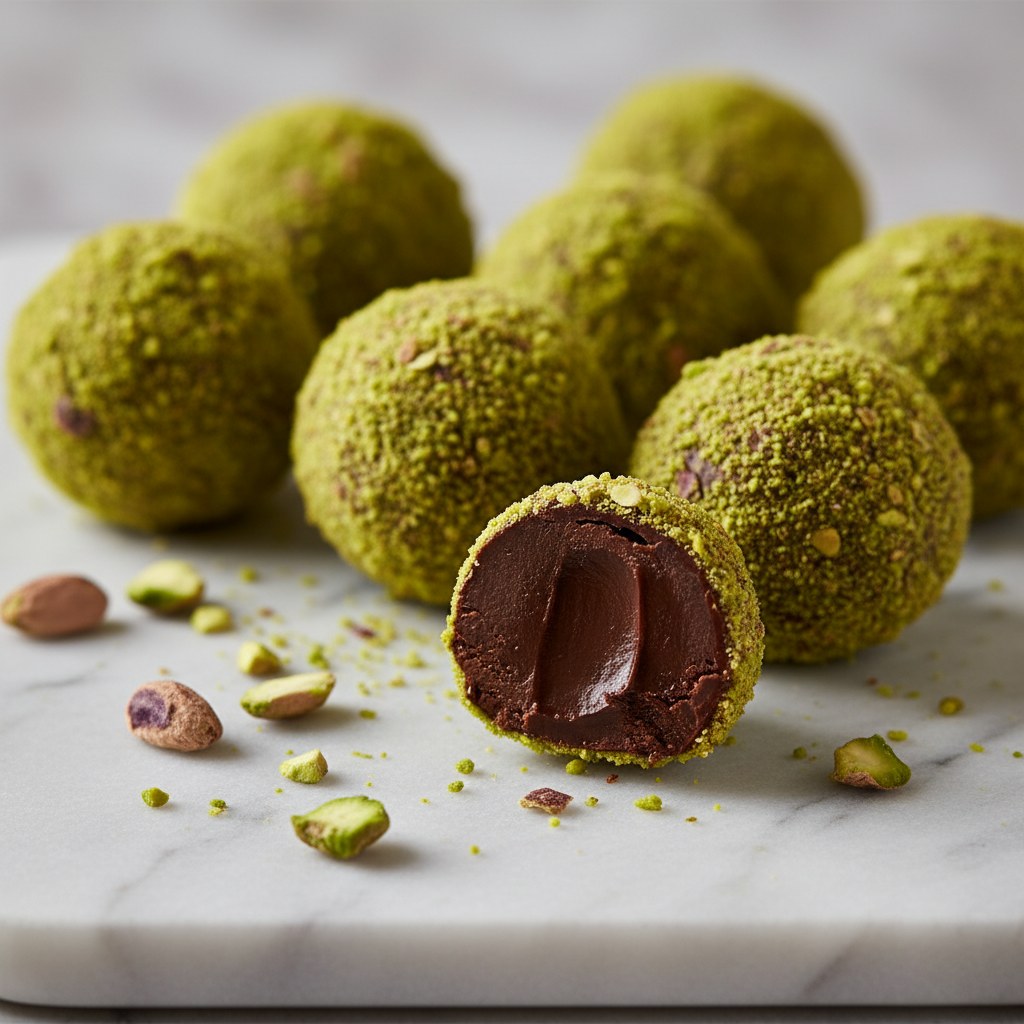 Antep Fıstıklı Truffle — 24'lü kutu